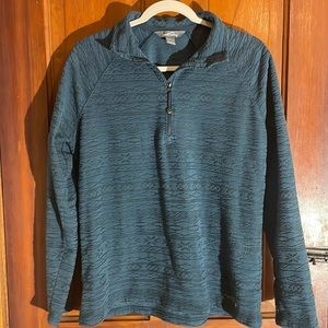 W’s Eddie Bauer Fleece Quarter Zip, size L